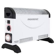 Calefactor Eléctrico Monzana 2000W con Temporizador