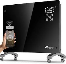 Radiador Eléctrico WiFi TRESKO 1500W - Portátil y Silencioso