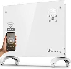 Radiador Eléctrico WiFi TRESKO: Eficiencia y Portabilidad